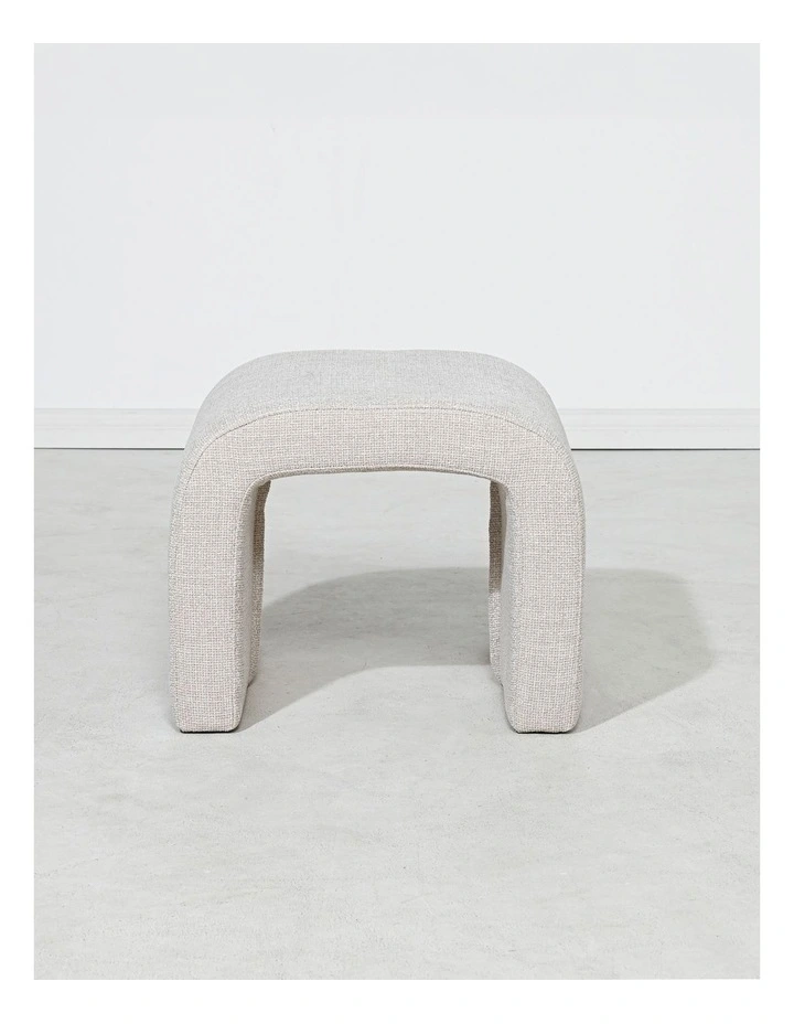Darcy & Duke Lyon Small Arch Ottoman - Chacha Beige image 3