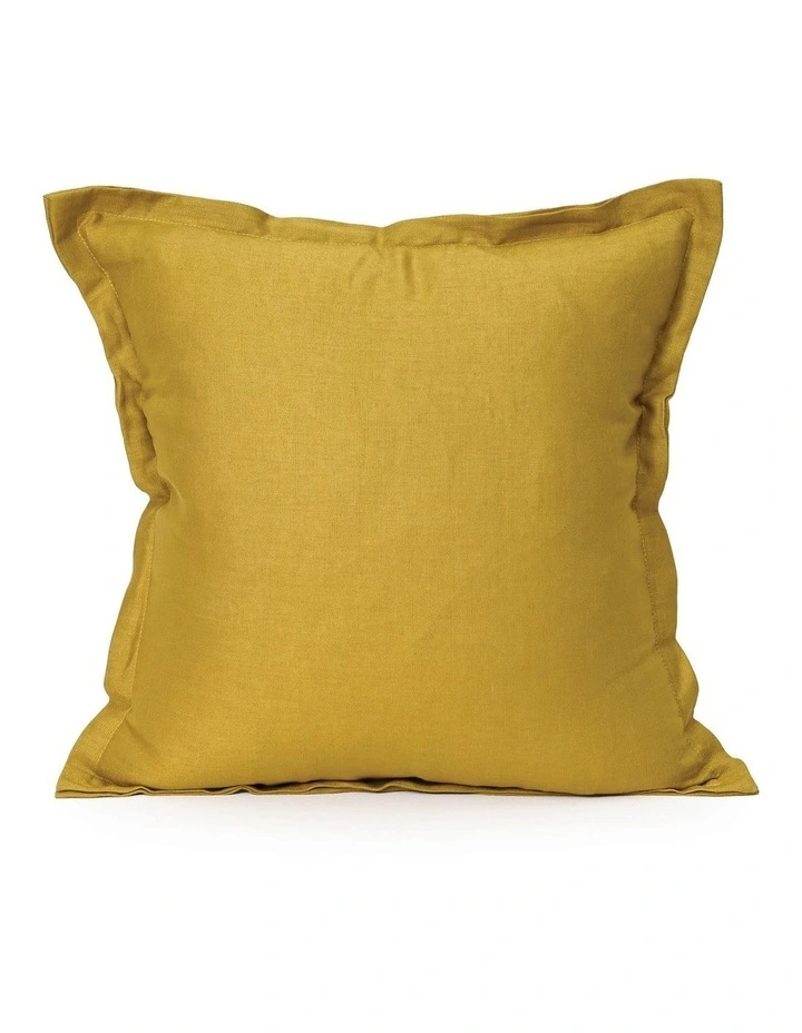 Elements - Chartreuse - Linen Cushion - 55 X 55 image 1