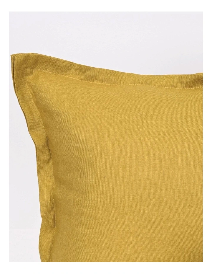 Elements - Chartreuse - Linen Cushion - 55 X 55 image 3