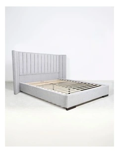 Lulu Queen Full Bed in Paloma Grey