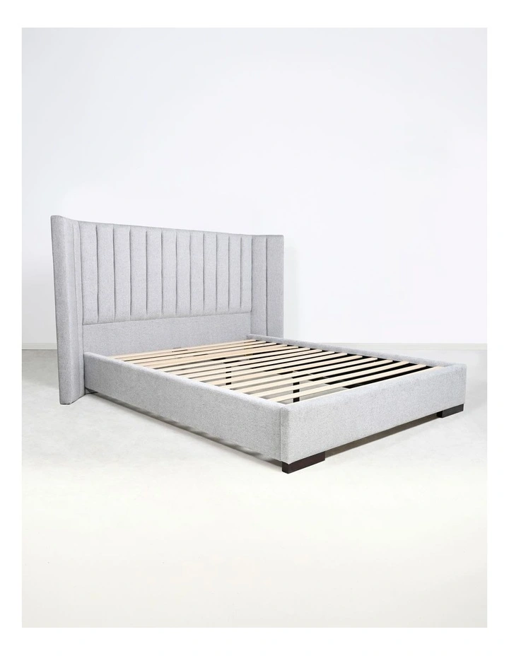 Lulu Queen Full Bed in Paloma Grey image 1