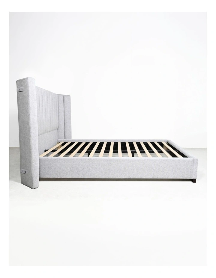 Lulu Queen Full Bed in Paloma Grey image 5