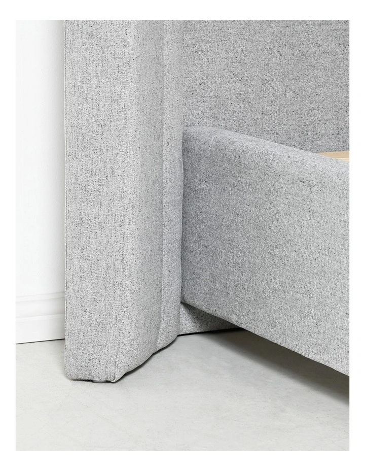 Lulu Queen Full Bed in Paloma Grey image 6