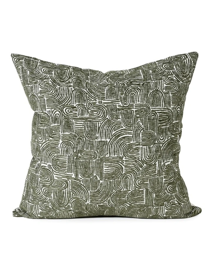 Forrest Swirl - Fabric Cushion - 57 X 57 image 1