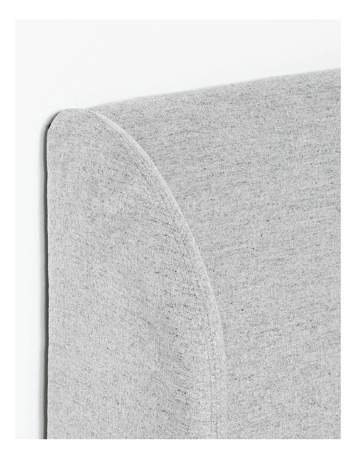 Waverley - Headboard With Wing - Queen - Paloma Grey image 3
