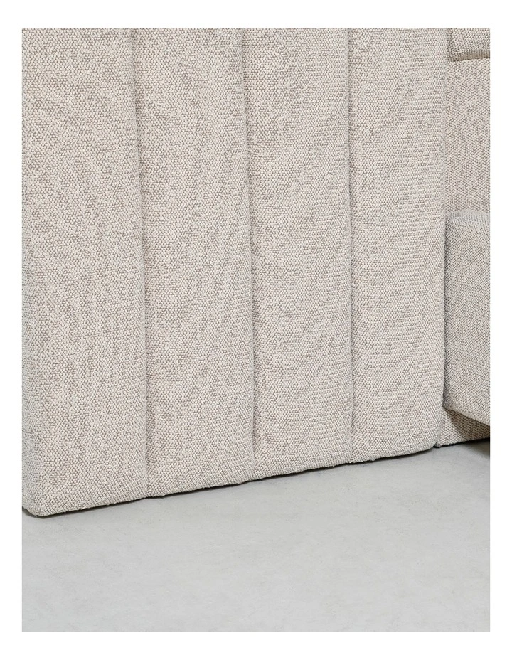 Elodie - Headboard With Wing - King - Oatmeal image 6
