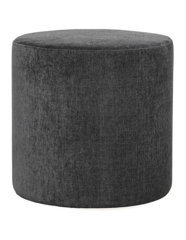 Darcy & Duke Sabo Ottoman - Grey Chenille image 1