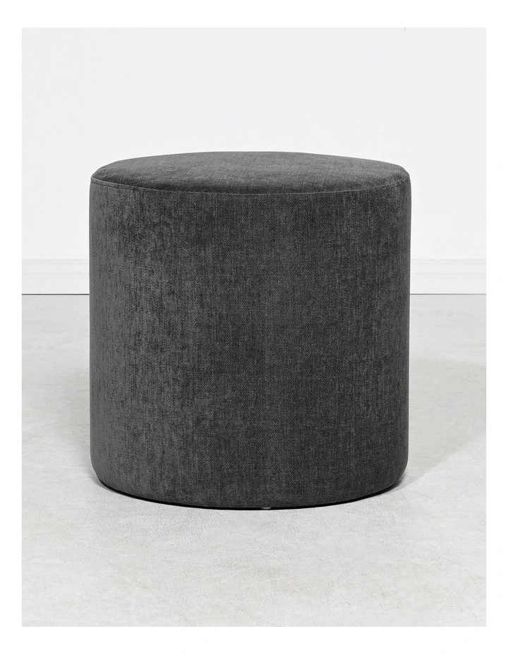 Darcy & Duke Sabo Ottoman - Grey Chenille image 3