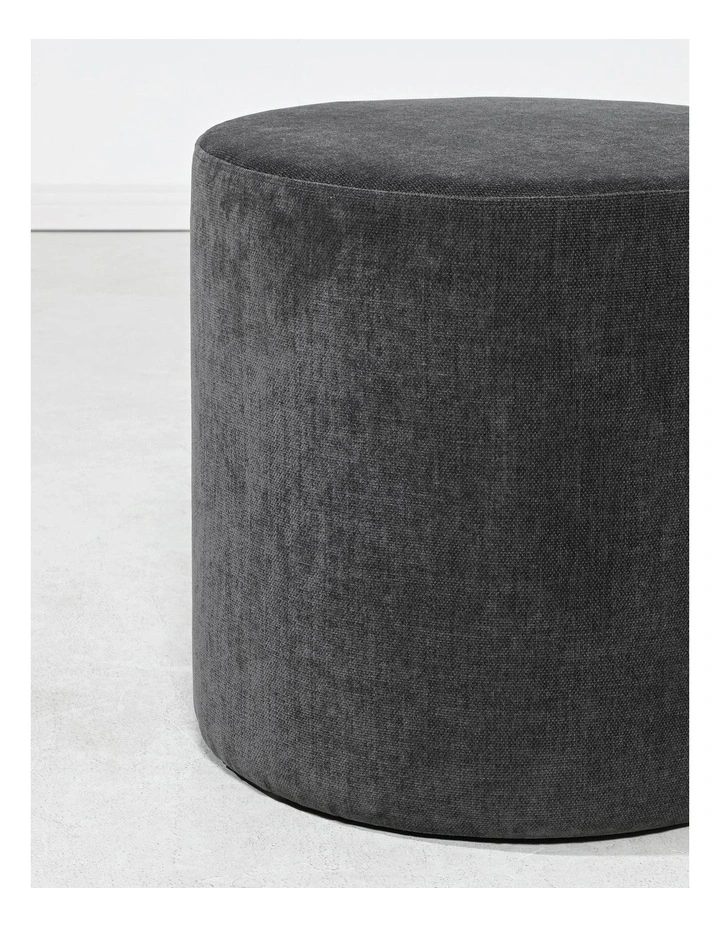 Darcy & Duke Sabo Ottoman - Grey Chenille image 4