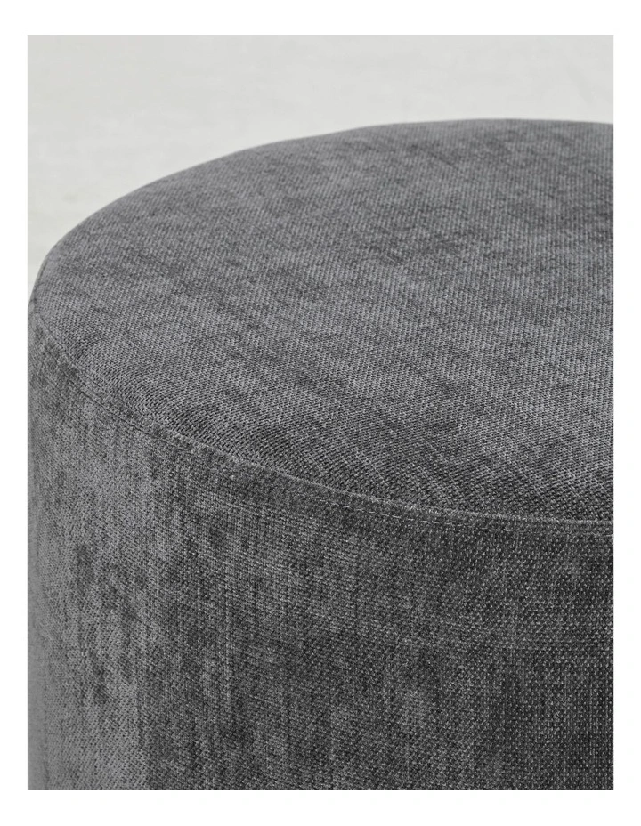 Darcy & Duke Sabo Ottoman - Grey Chenille image 5