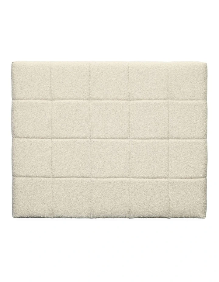 Cameron - Headboard - Queen - Boucle Cream image 1
