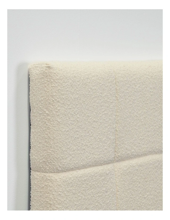 Cameron - Headboard - Queen - Boucle Cream image 4