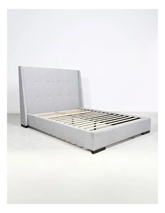 Dorian Queen Full Bed in Paloma Grey