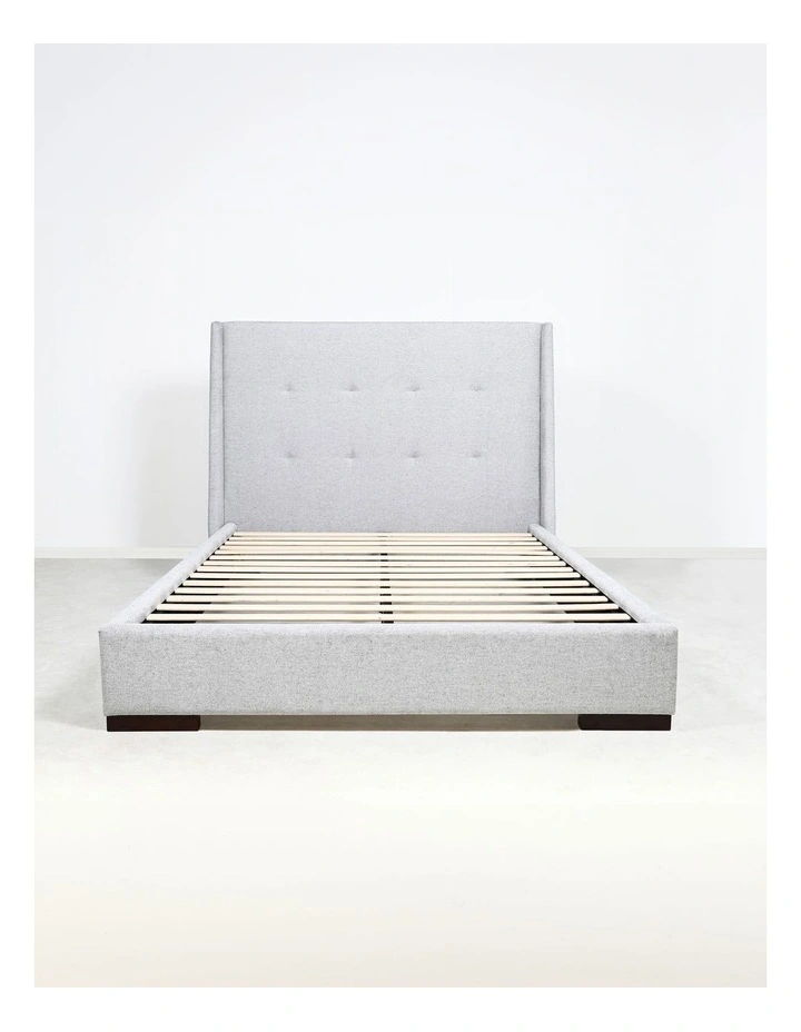 Dorian Queen Full Bed in Paloma Grey image 3