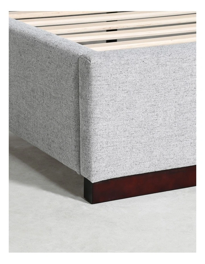 Dorian Queen Full Bed in Paloma Grey image 4