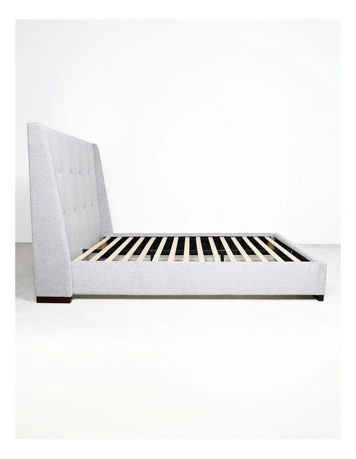Dorian Queen Full Bed in Paloma Grey image 5