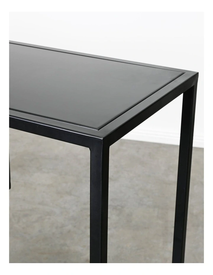 Darcy & Duke Brooklyn Console Table - Black Metal image 5