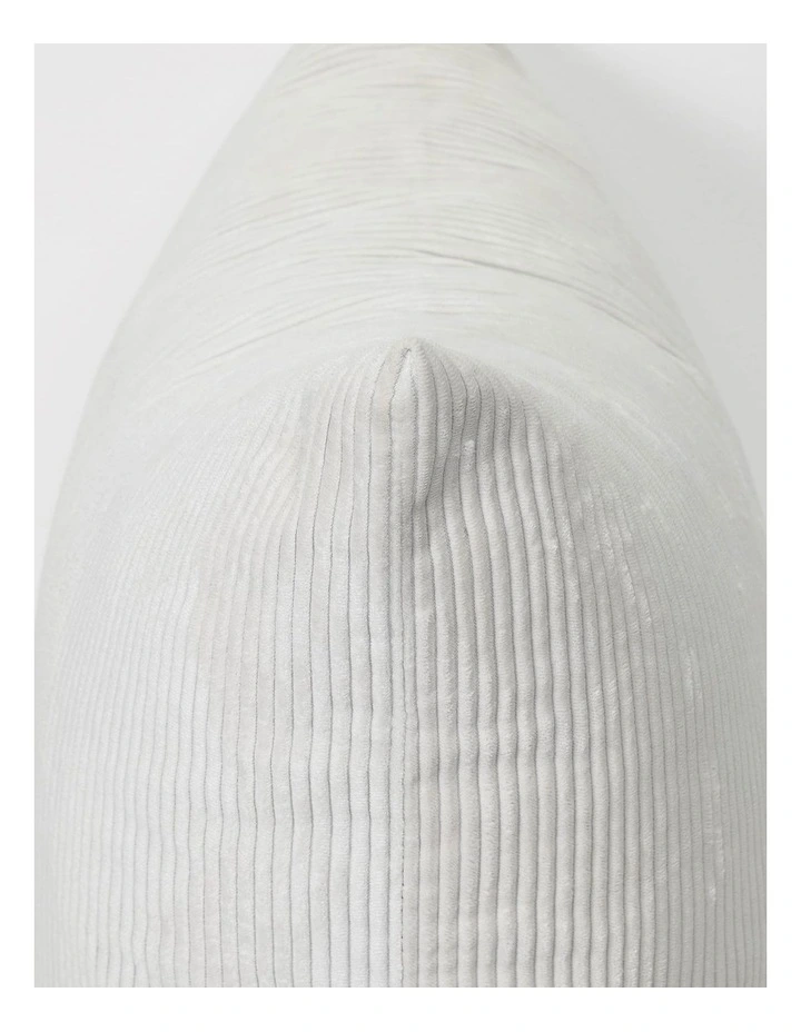 Cord Cushion - Cream - 57 X 57 - Feather Fill image 4