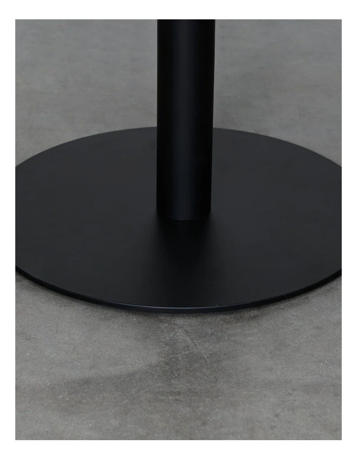 Darcy & Duke Paxton Small Side Table - Black Marble Top, Black Metal Base image 5