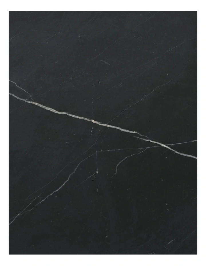 Sorrento - Coffee Table Medium - Black Marble Black Base image 7
