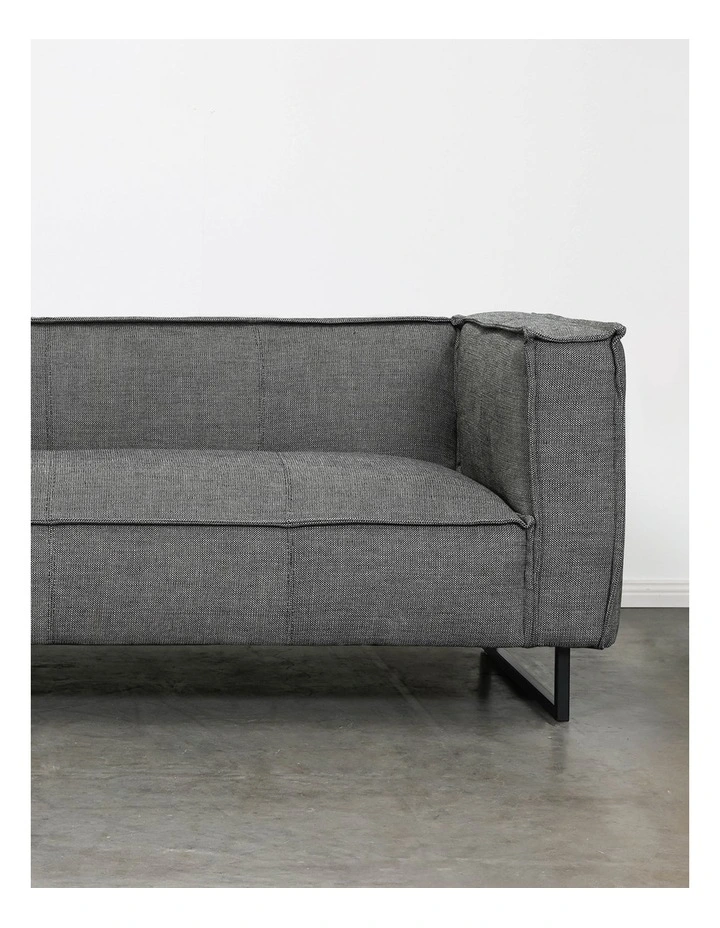Lola 3-Seater Sofa in Grey image 5