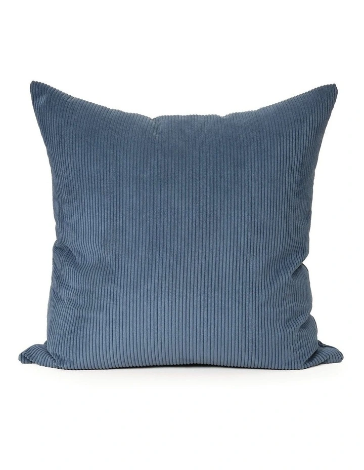 Navy Cord - Corduroy Cushion - 55 X 55 image 1