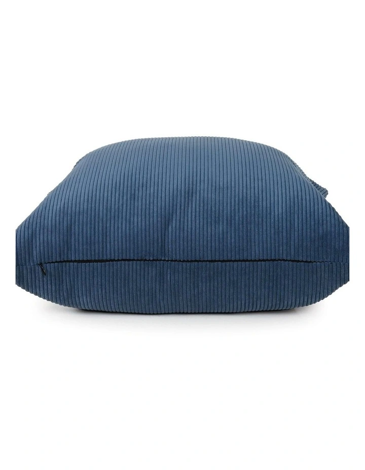 Navy Cord - Corduroy Cushion - 55 X 55 image 2