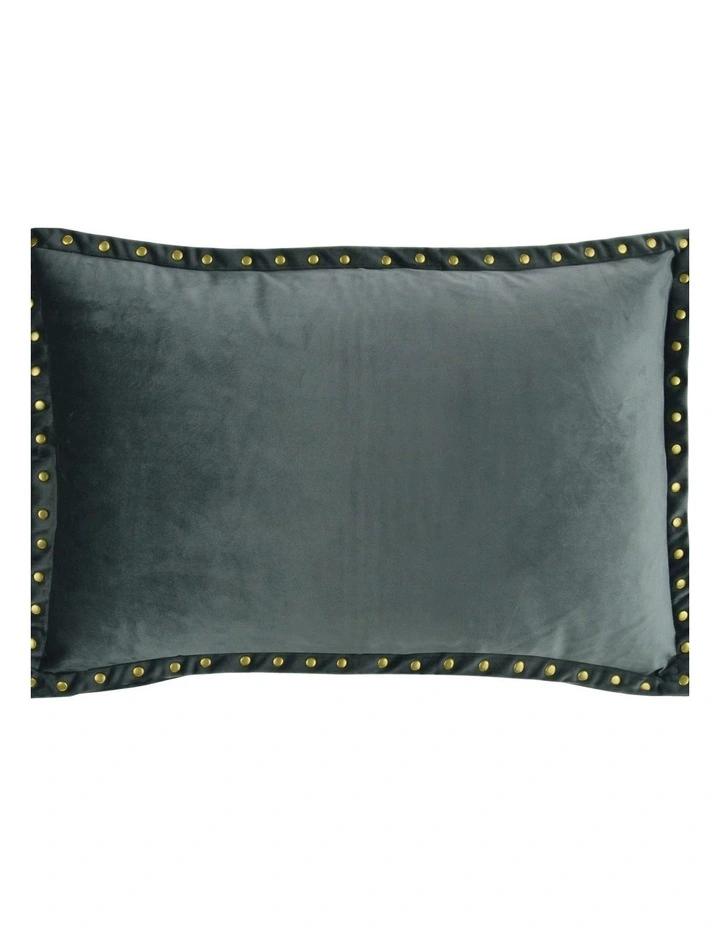 Essential Studded - Steel - Velvet Cushion - 40 X 60 image 1