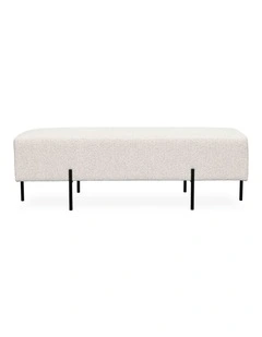 Ottoman in Oatmeal