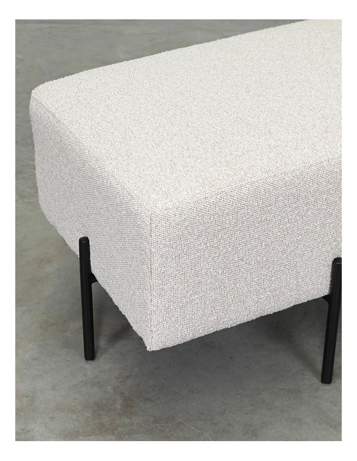 Ottoman in Oatmeal image 3