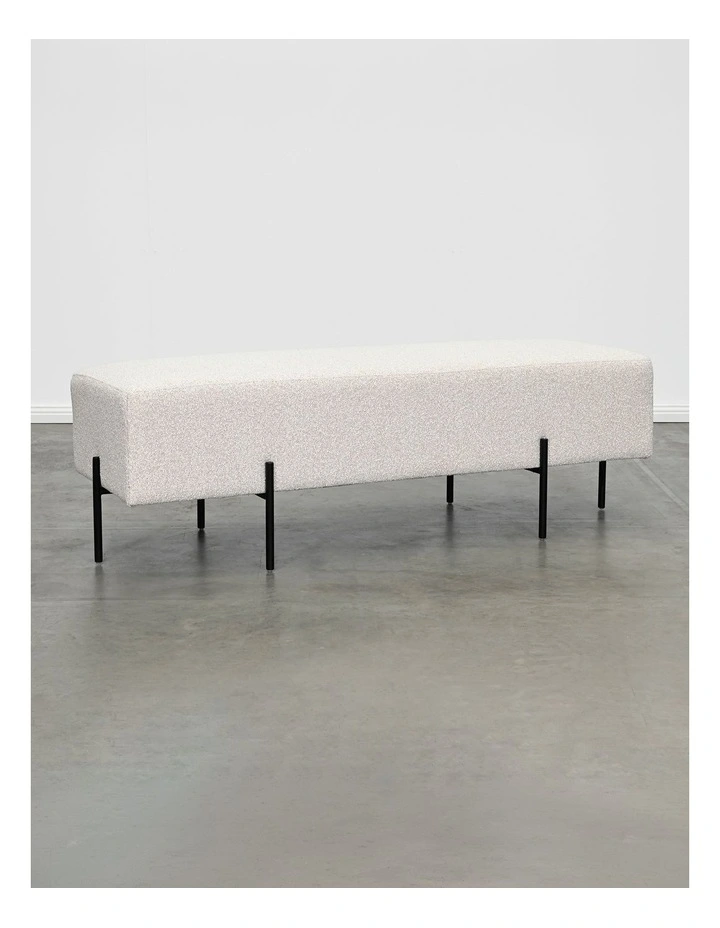Ottoman in Oatmeal image 4