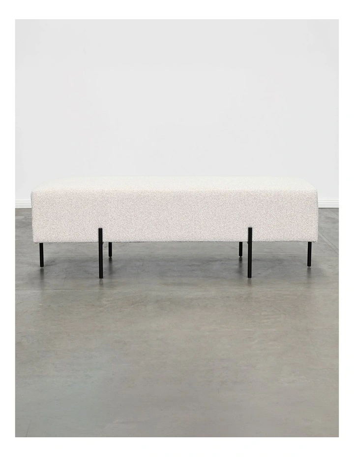 Ottoman in Oatmeal image 5
