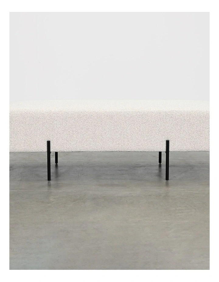 Ottoman in Oatmeal image 6