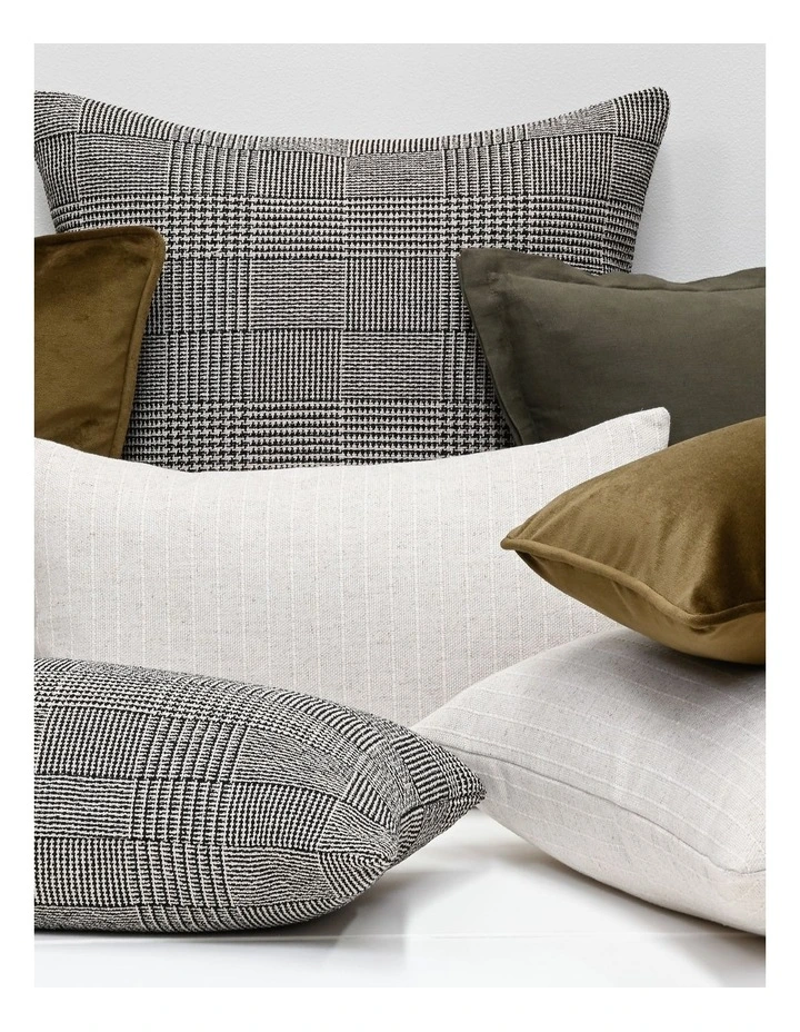 Elements - Dark Moss - Linen Cushion - 55 X 55 image 5