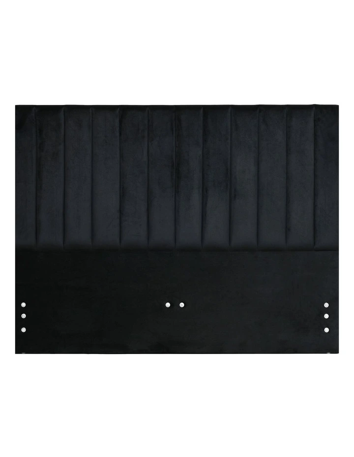 Renee - Headboard - Queen - Black image 1