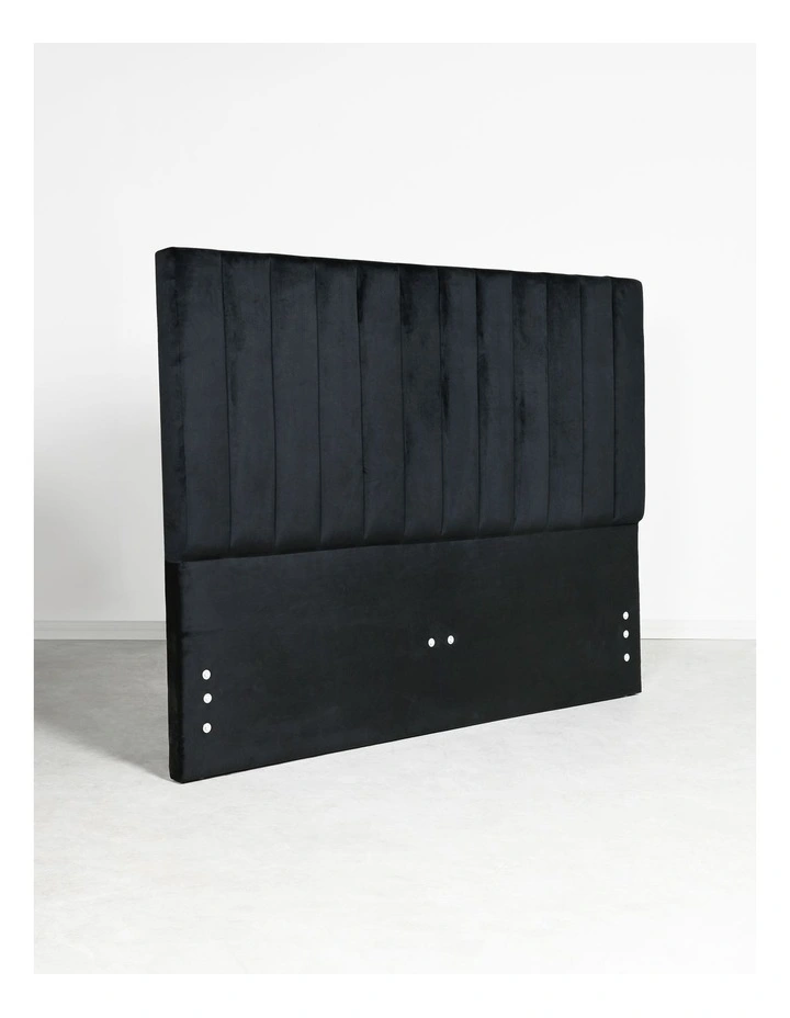 Renee - Headboard - Queen - Black image 3