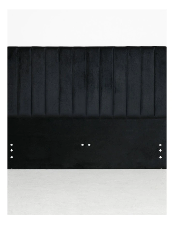 Renee - Headboard - Queen - Black image 5