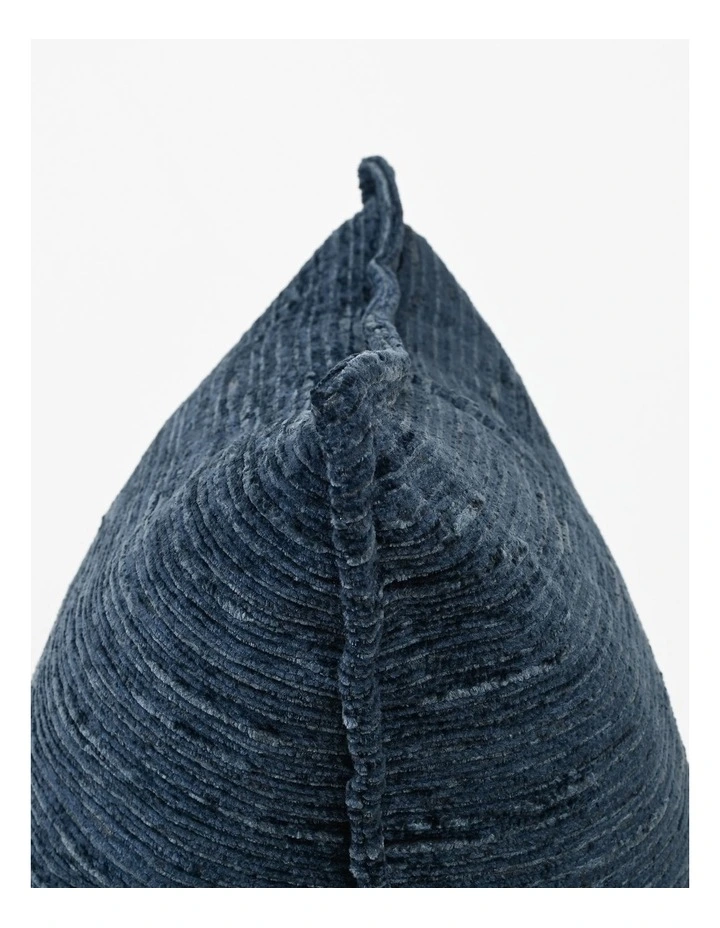 Ruffled Indigo - Fabric Cushion - 57 X 57 image 4