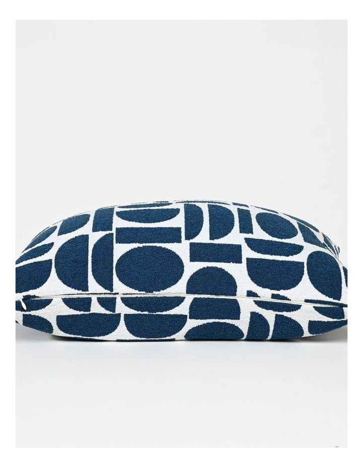 Blocks In Blue - Fabric Cushion - 37 X 57 image 3