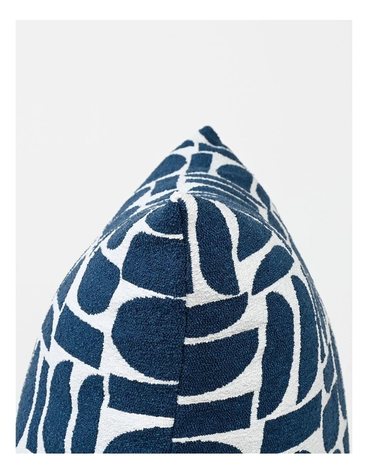 Blocks In Blue - Fabric Cushion - 37 X 57 image 4