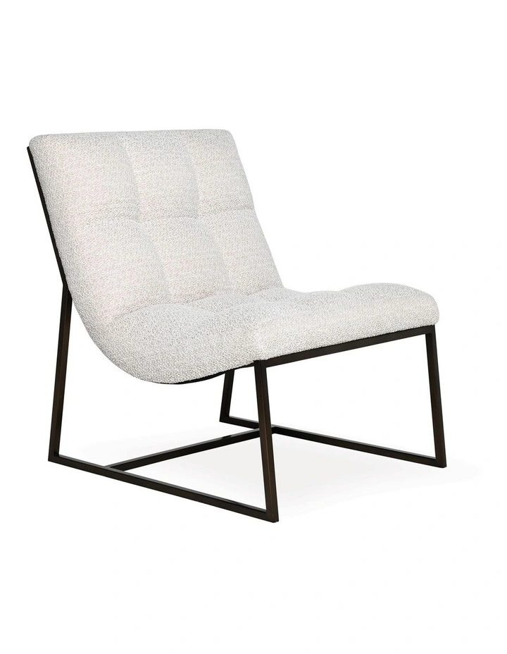Moulin Lounge Chair - Forza Natural - Brushed Dark Bronze Leg image 1