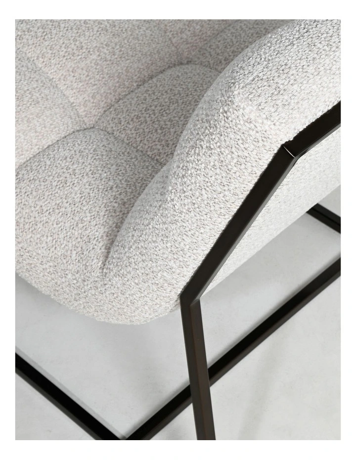 Moulin Lounge Chair - Forza Natural - Brushed Dark Bronze Leg image 4