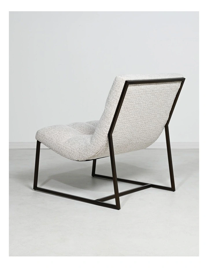 Moulin Lounge Chair - Forza Natural - Brushed Dark Bronze Leg image 5