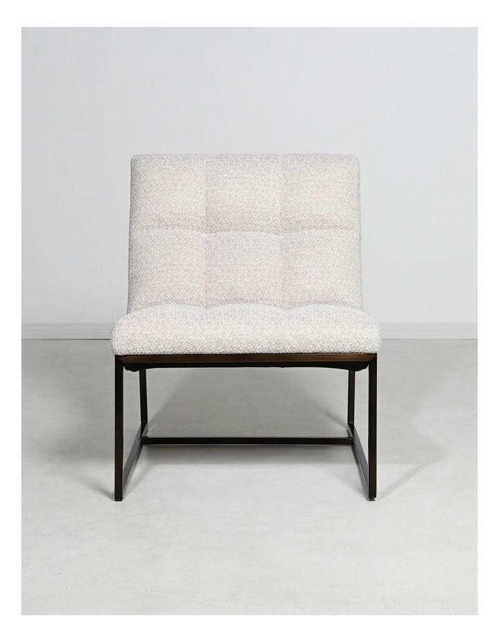 Moulin Lounge Chair - Forza Natural - Brushed Dark Bronze Leg image 6