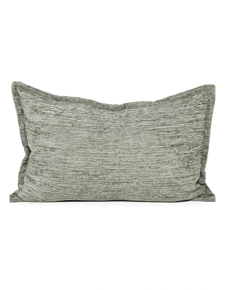 Ruffled Sage - Fabric Cushion - 37 X 57 image 1