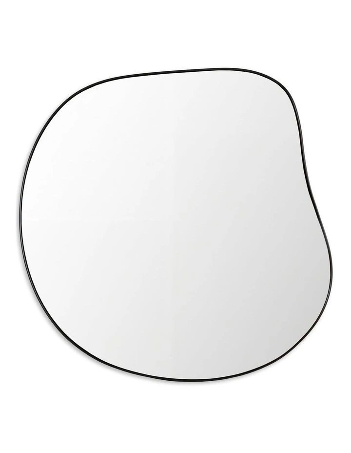 Darcy & Duke Gatsby Organic Shaped Mirror - Black Metal image 1