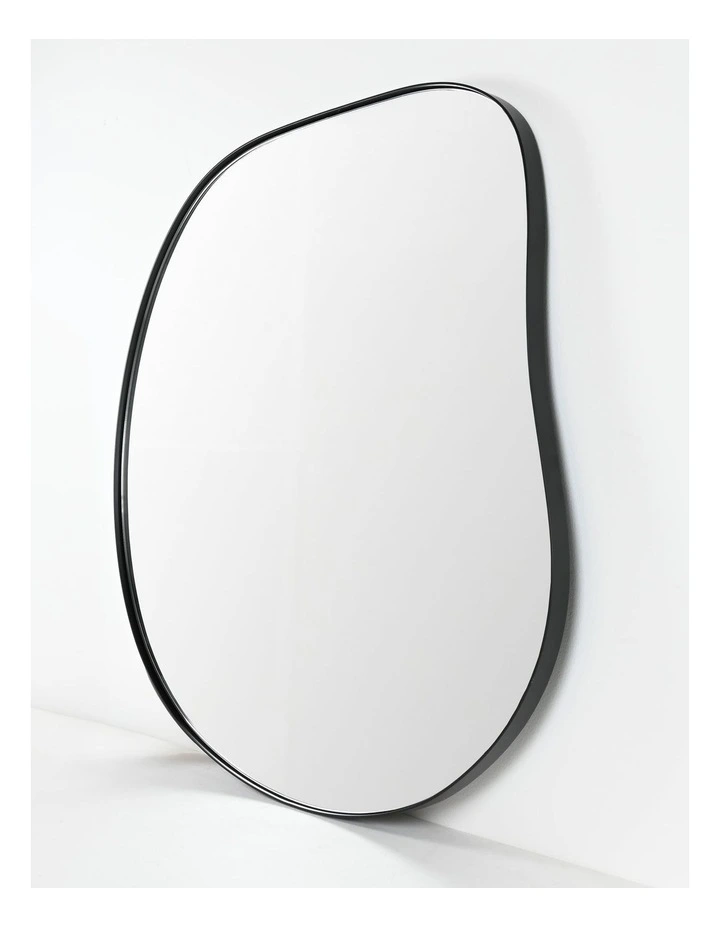 Darcy & Duke Gatsby Organic Shaped Mirror - Black Metal image 2