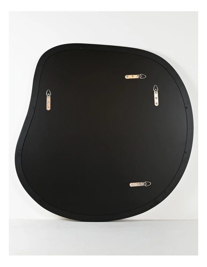 Darcy & Duke Gatsby Organic Shaped Mirror - Black Metal image 4