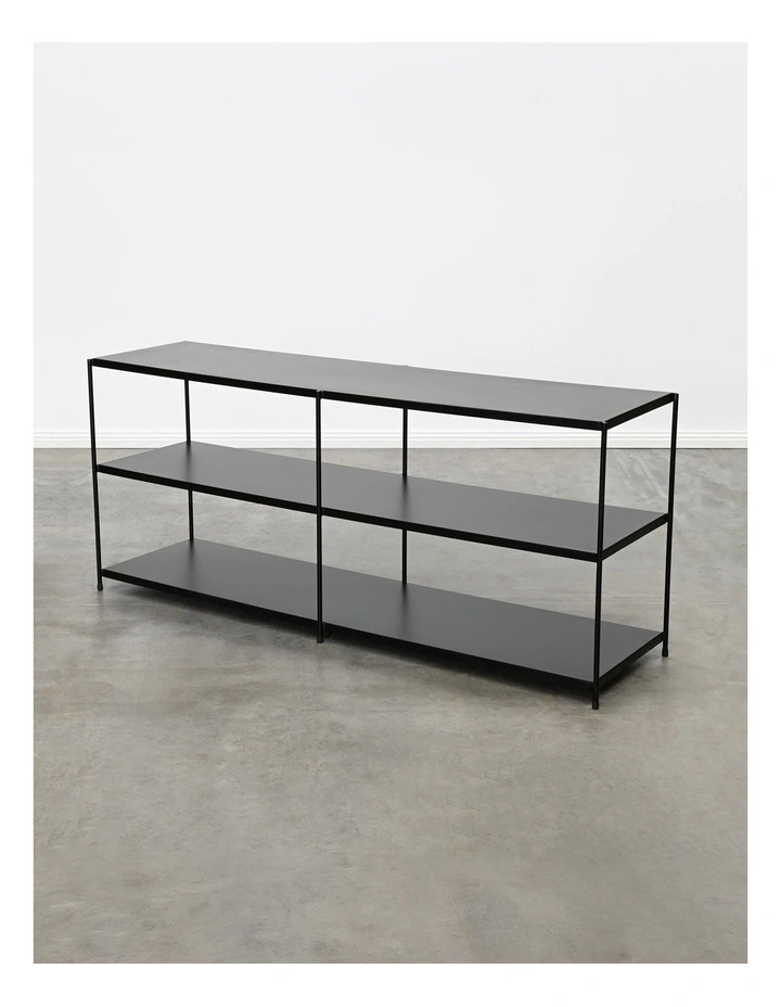 Console Table in Black Metal image 3