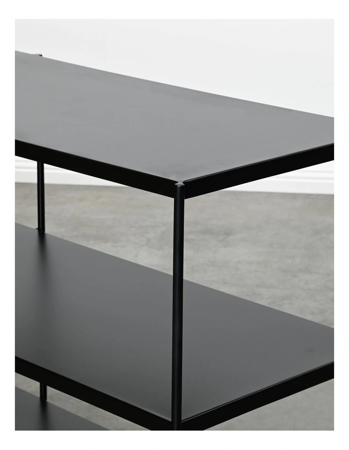 Console Table in Black Metal image 5